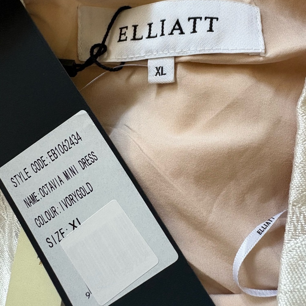 Elliatt White Puff Sleeve Mini Dress - Picture 13 of 15